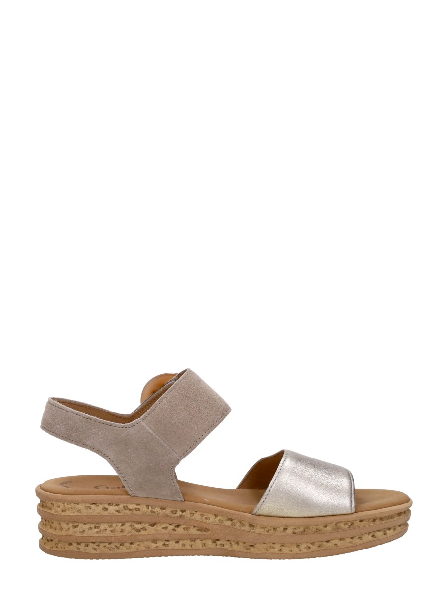 Gabor - Sandalen Plat – beige – foto 4 van 4