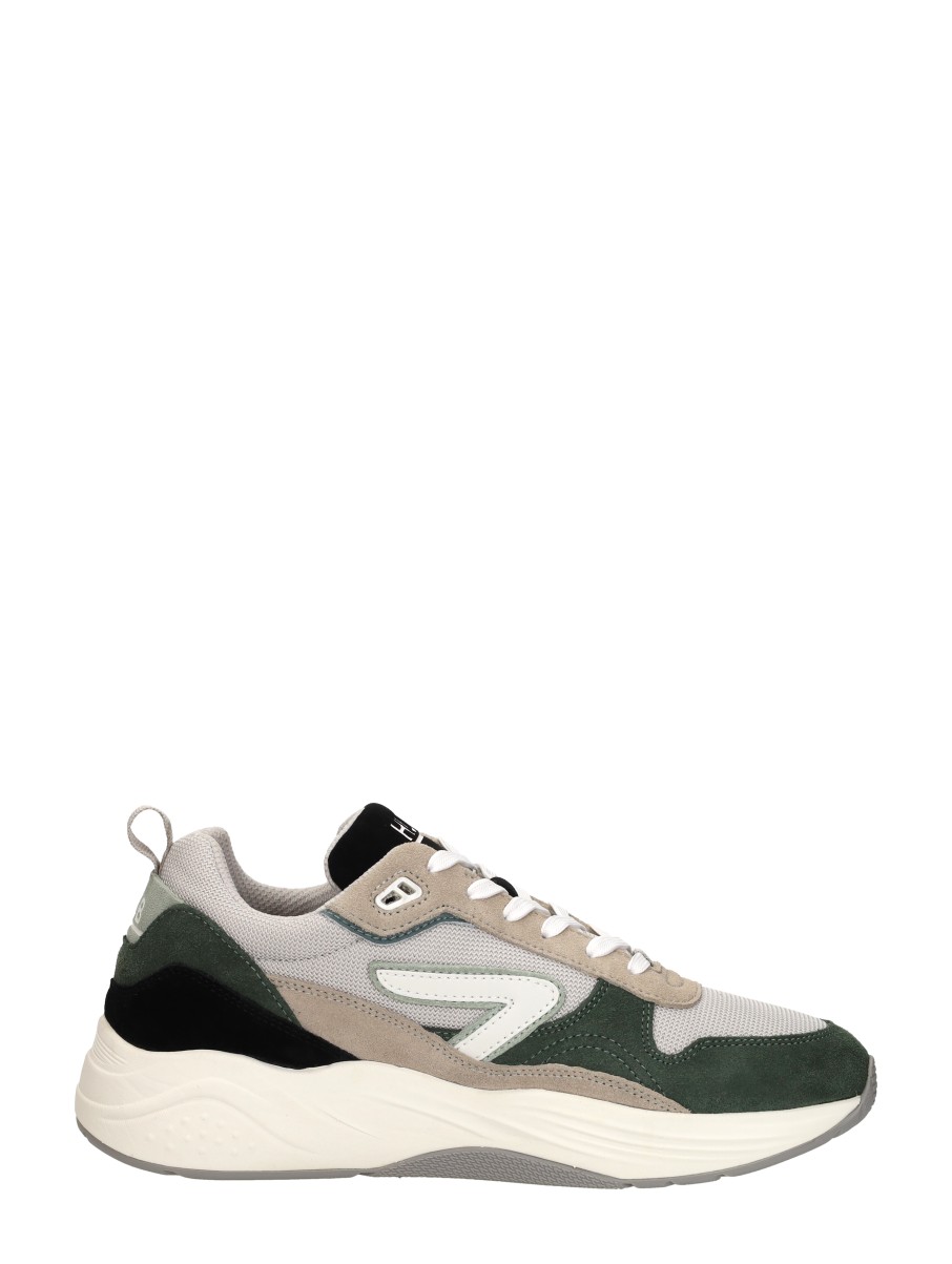 HUB Glide herensneaker groen