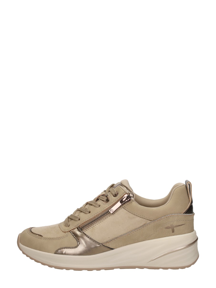 Tamaris damessneaker beige