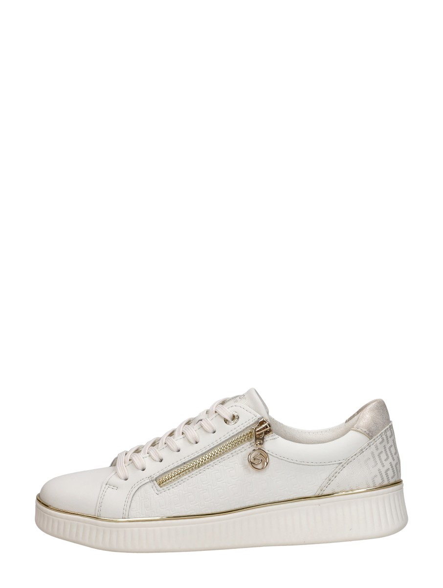 Remonte Veterschoenen Laag – Gebroken wit