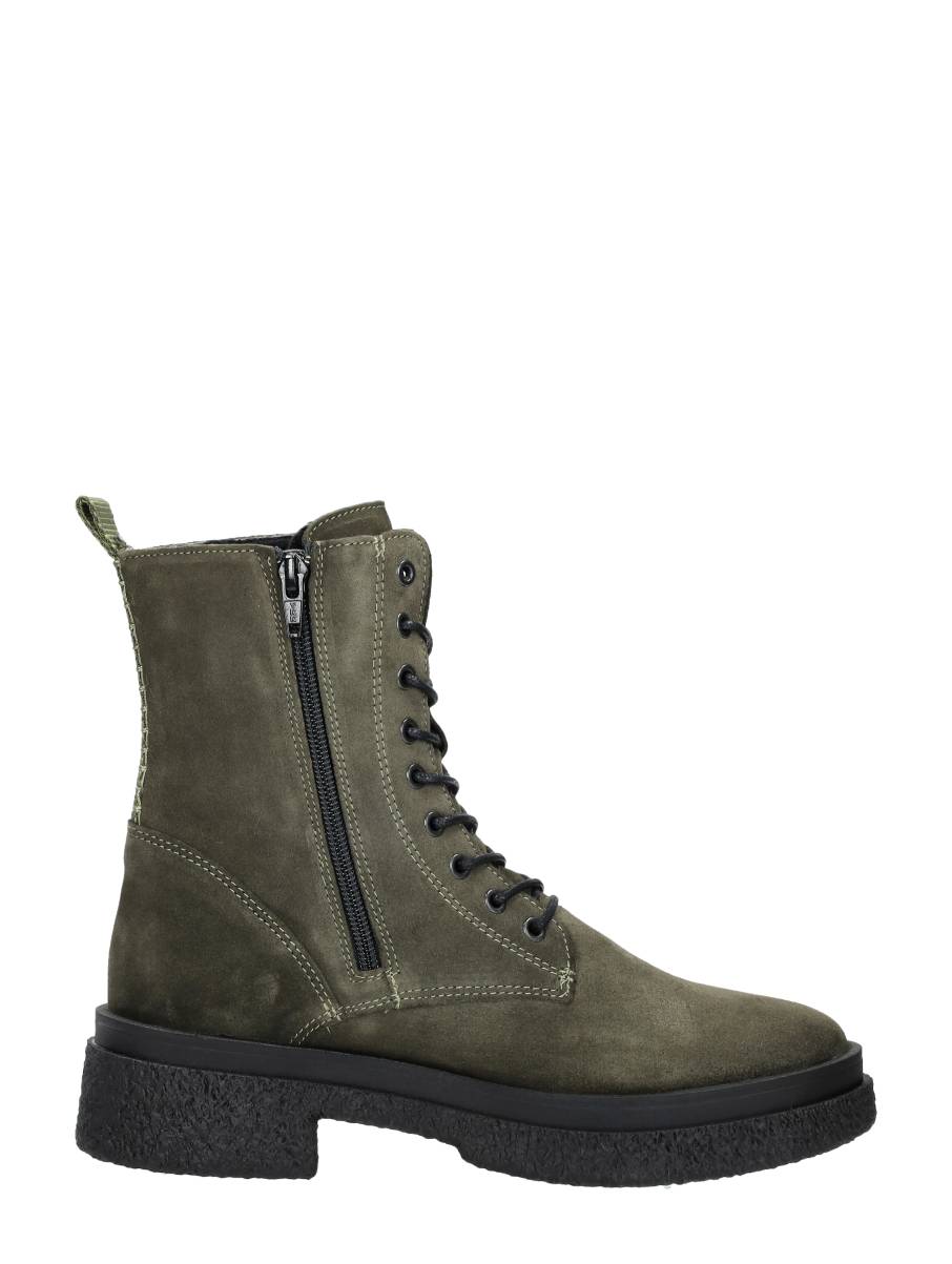Palpa - Veterschoenen Hoog – groen – foto 4 van 4