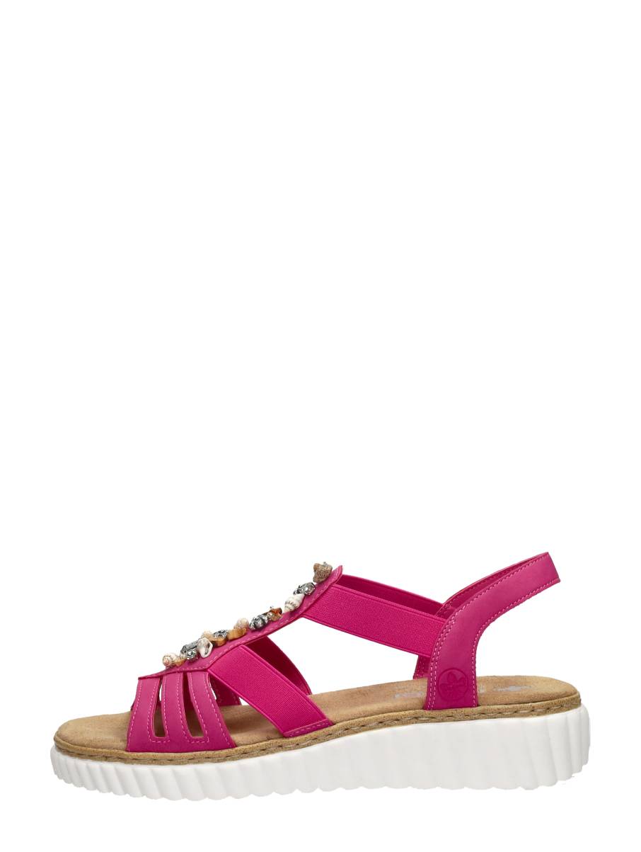 Rieker  Sandalen Plat