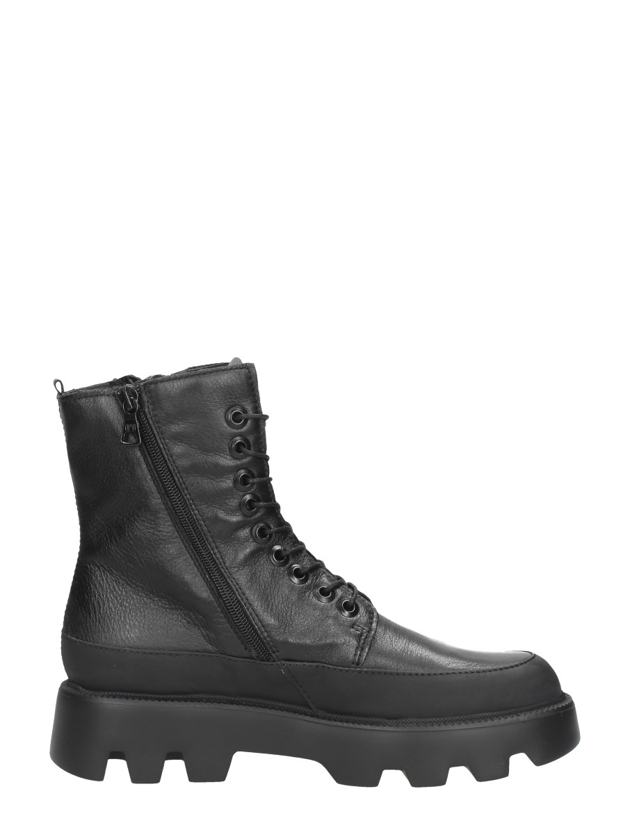 MJUS - Veterschoenen Hoog – zwart – foto 4 van 4