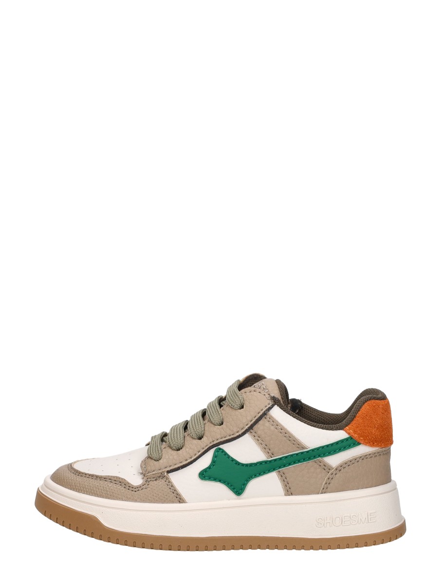 Shoesme Veterschoenen Laag – Beige