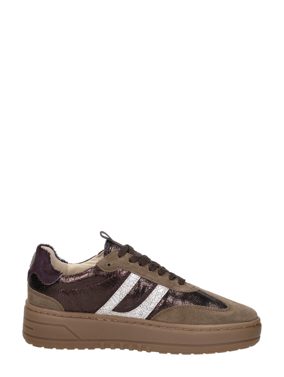 Sub55 - Sneakers Laag – donkerbruin – foto 4 van 4