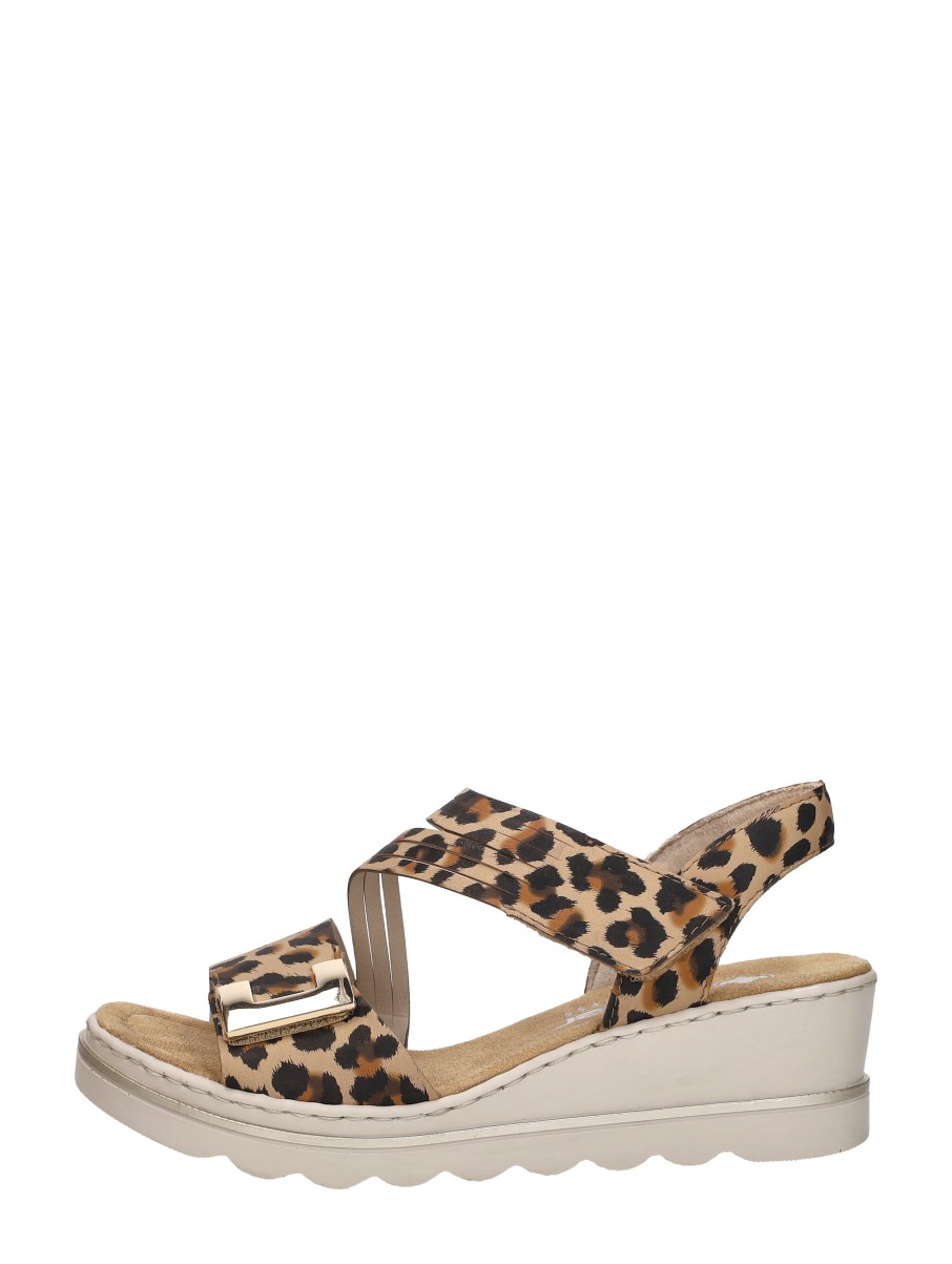 Rieker  Sandalen Plat