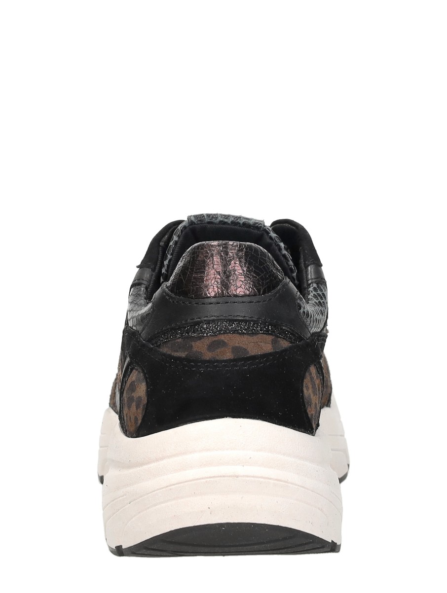 Sub55 - Sneakers Laag – zwart – foto 3 van 4