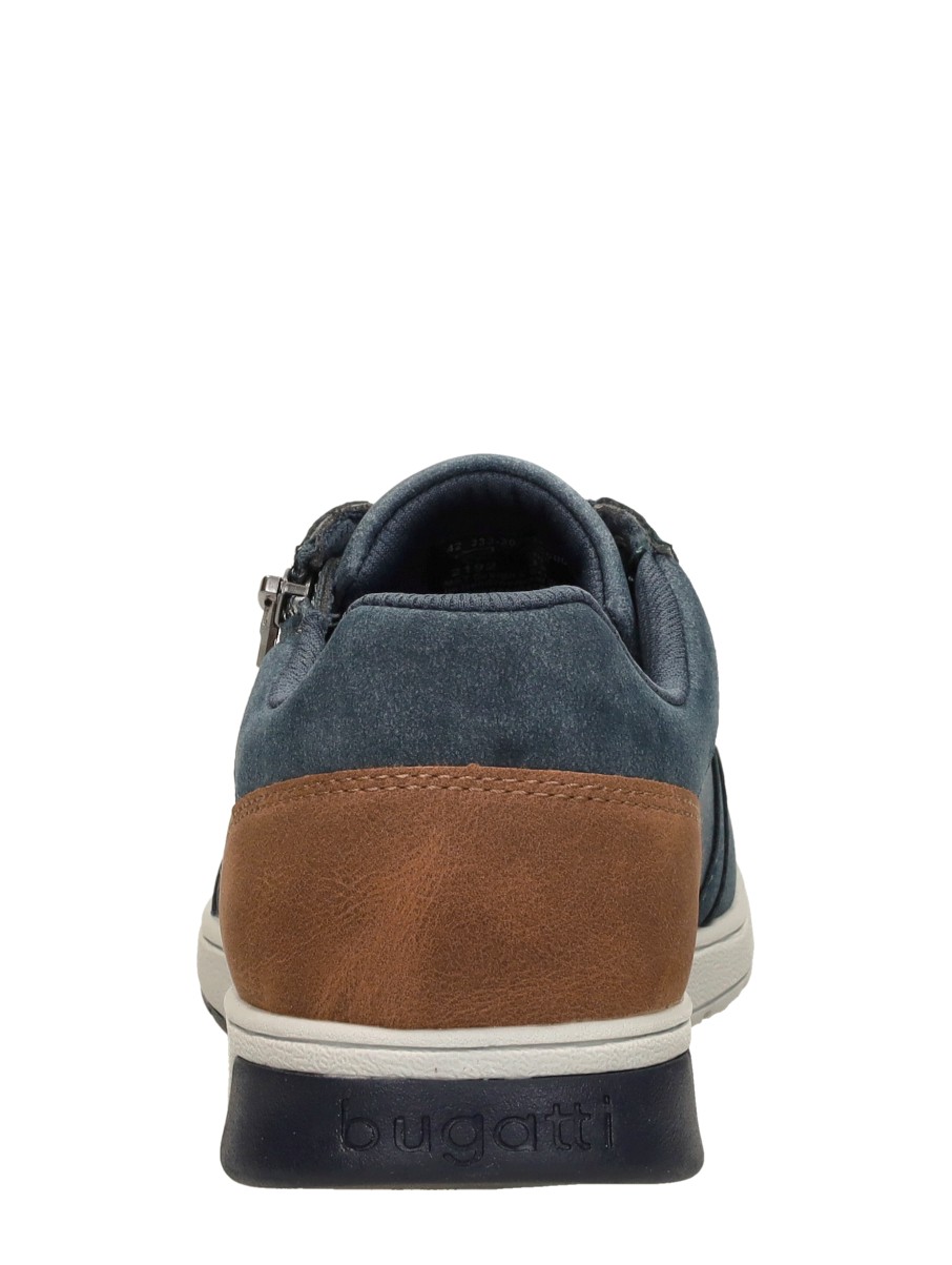 Bugatti - Veterschoen Laag – blauw – foto 3 van 4