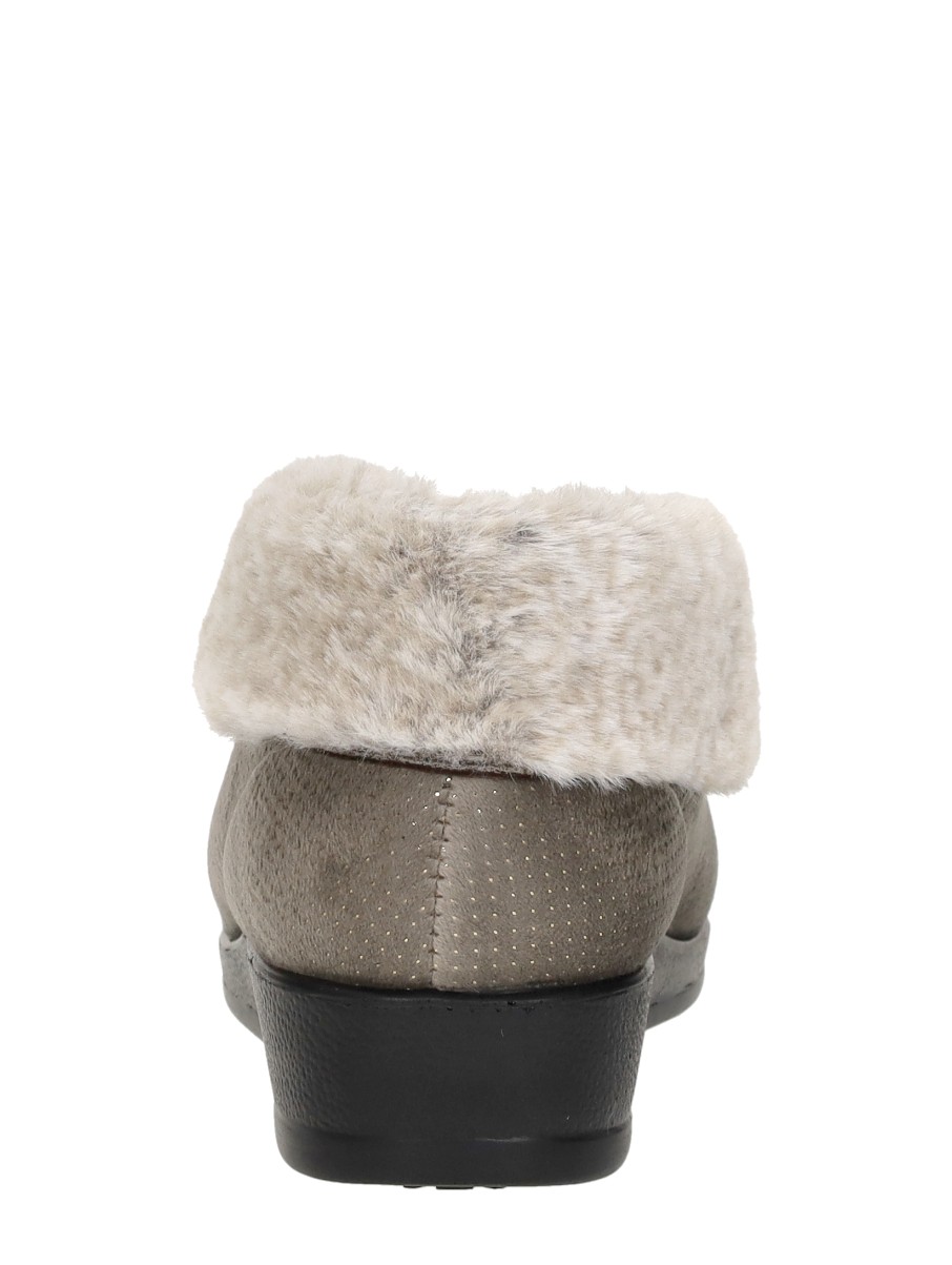 Fly Flot - Pantoffels Dicht – taupe – foto 3 van 4