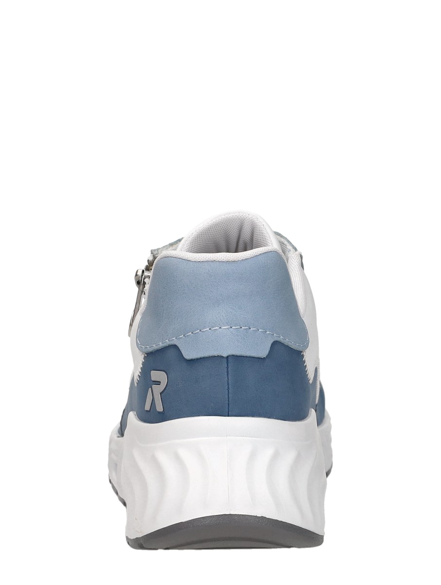 Rieker - Sneakers Laag – licht blauw – foto 3 van 4