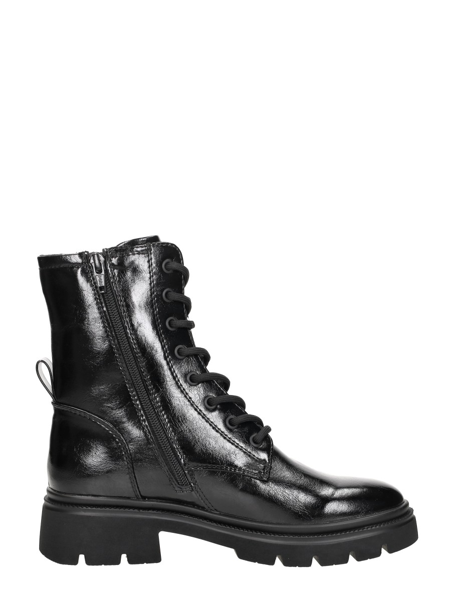 Sub55 - Veterschoenen Hoog – zwart – foto 4 van 4