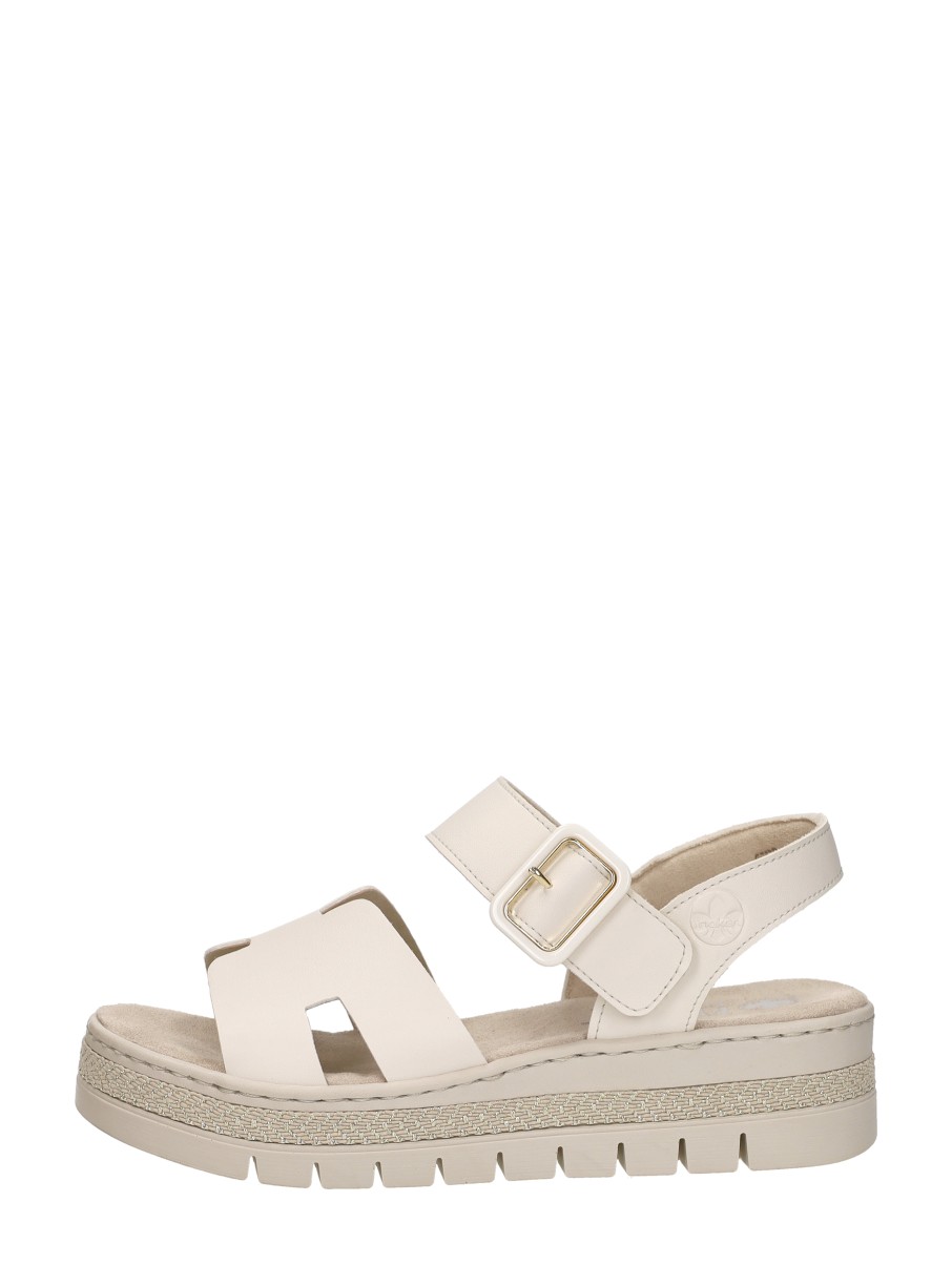 Rieker  Sandalen Plat