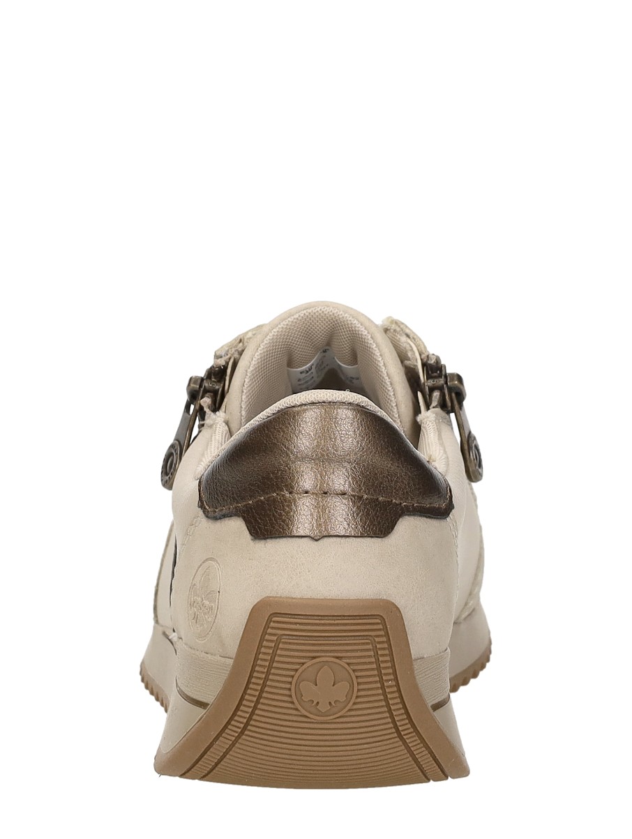 Rieker - Veterschoenen Laag – beige – foto 3 van 4