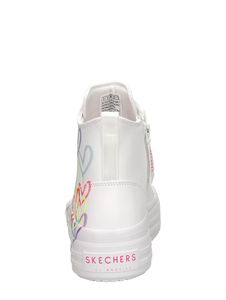 Skechers - Hyperlift – wit – foto 3 van 4