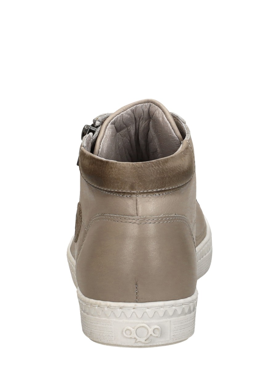 Aqa - Veterschoenen Hoog – taupe – foto 3 van 4