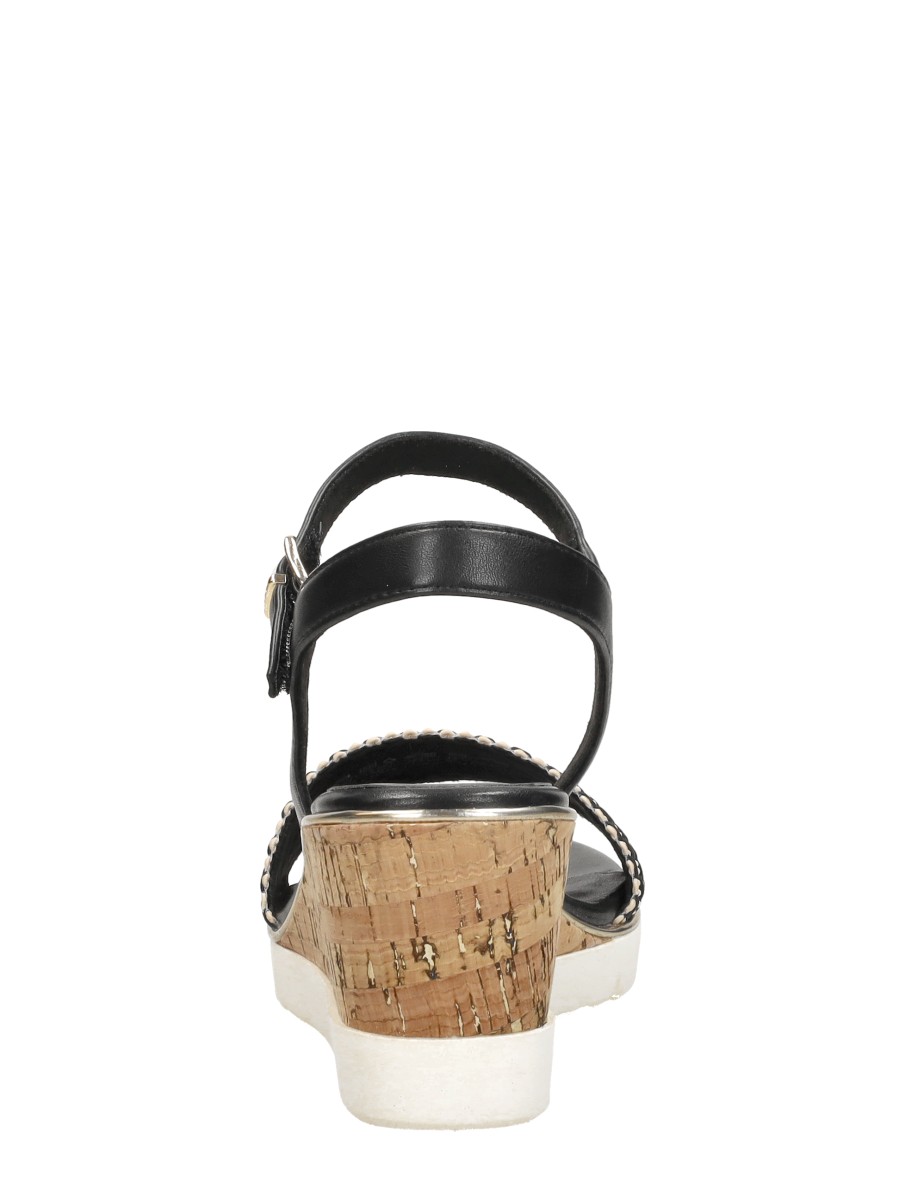 Tamaris - Sandalen Hak – zwart – foto 3 van 4