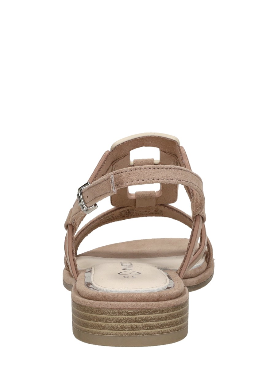 Marco tozzi - Sandalen Plat – beige – foto 3 van 4