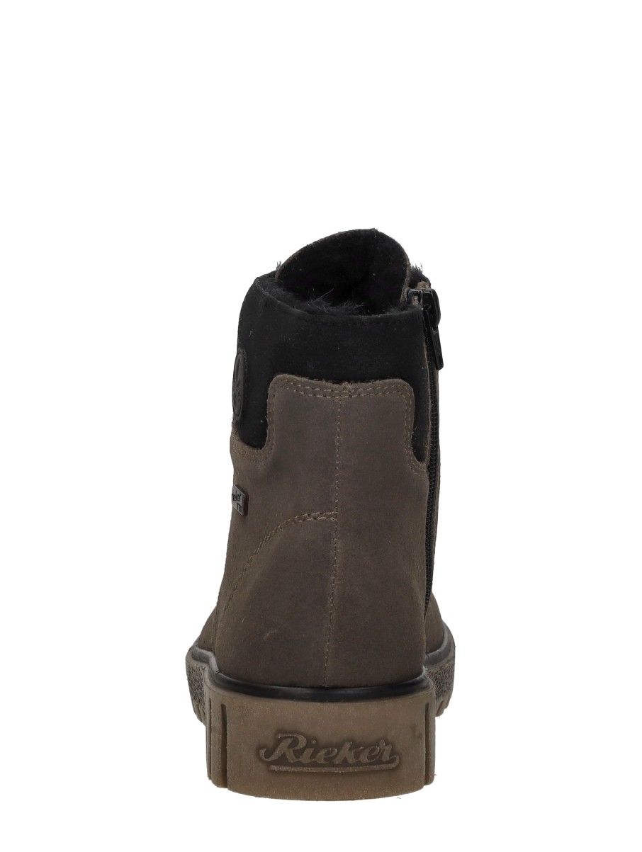 Rieker - Veterschoenen Hoog – taupe – foto 3 van 4