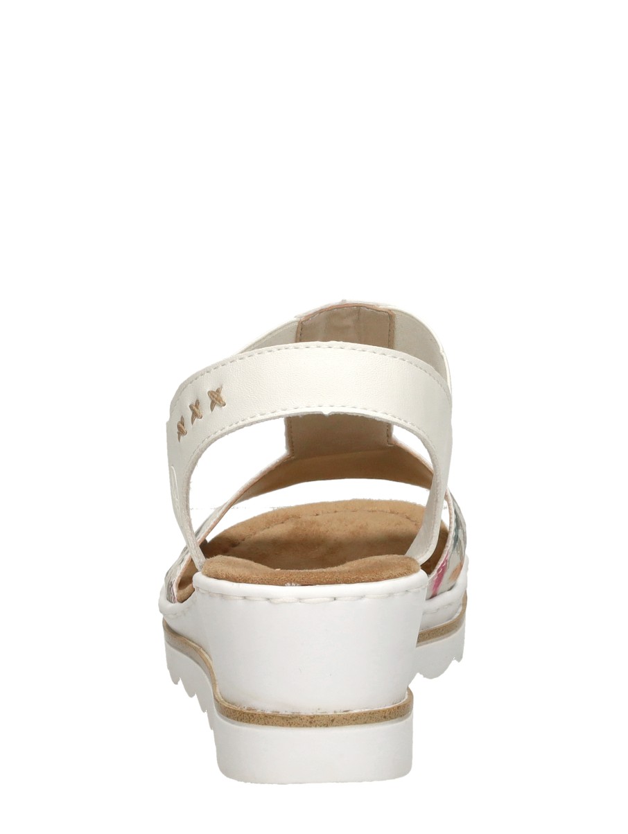 Rieker - Sandalen Hak – wit – foto 3 van 4