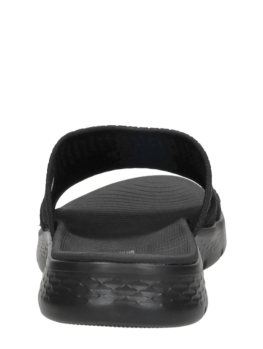 Skechers - Go Walk Flex Sandal - Elation – zwart – foto 3 van 4