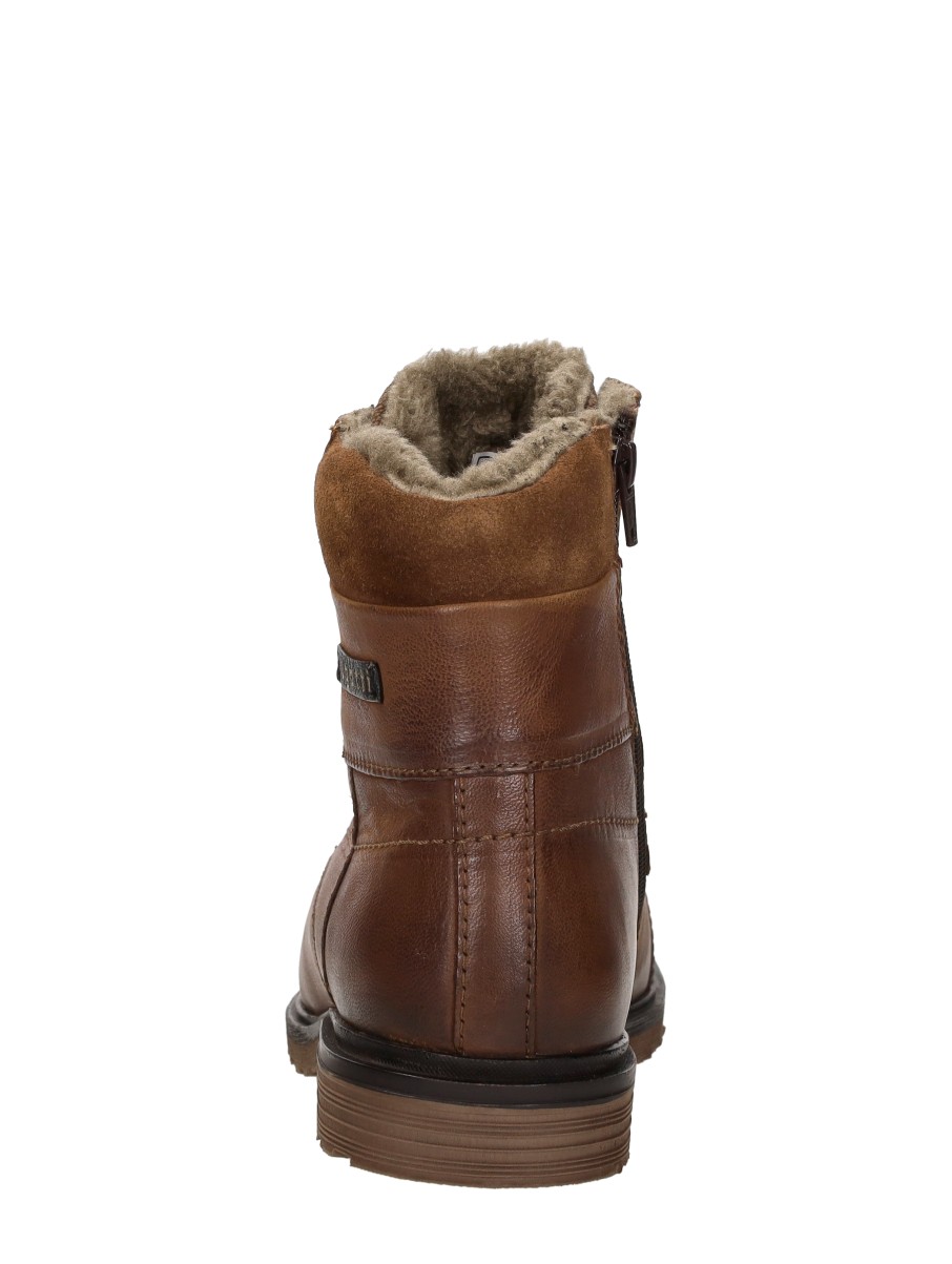 Bugatti - Veterschoenen Hoog – cognac – foto 3 van 4