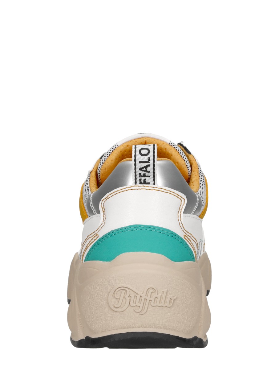 Buffalo damessneaker zilver