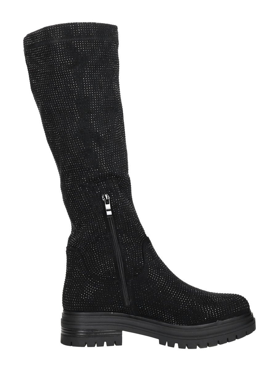 Shoecolate - Lange Laarzen – zwart – foto 4 van 4