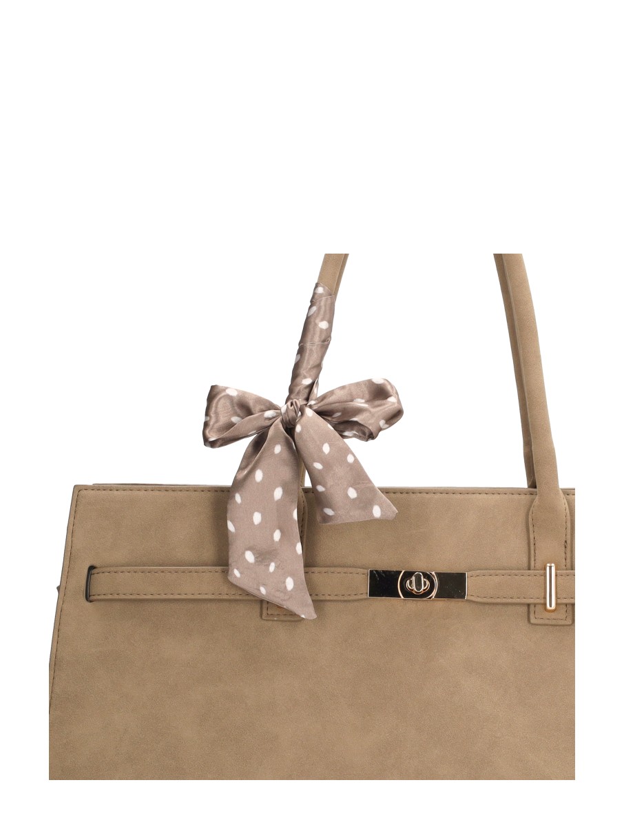 Charm London - Damestassen – taupe – foto 3 van 4