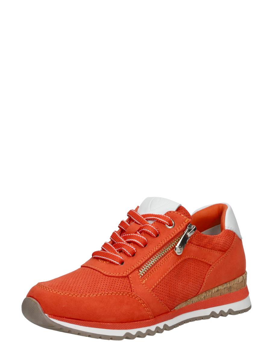 Marco Tozzi damessneaker oranje