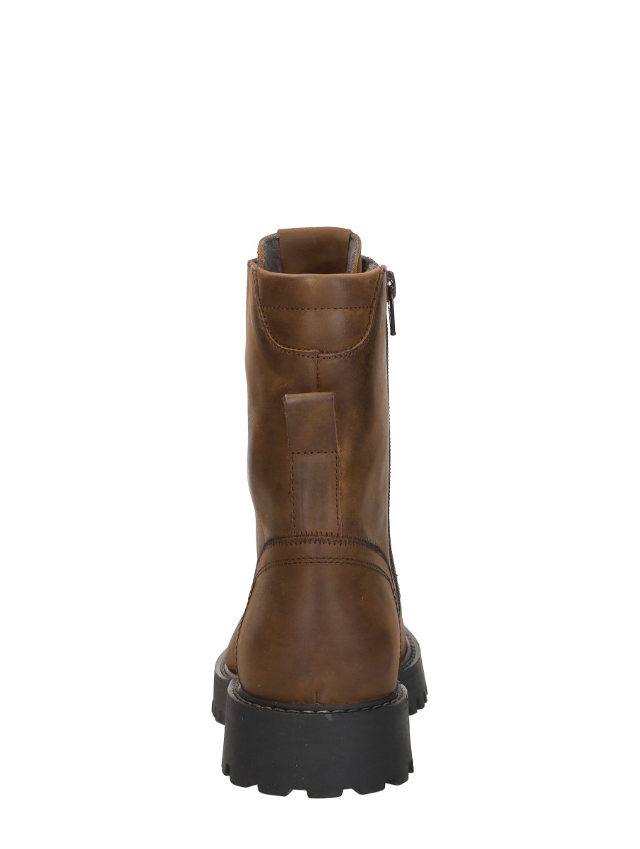 Sub55 - Veterschoenen Hoog – cognac – foto 3 van 4