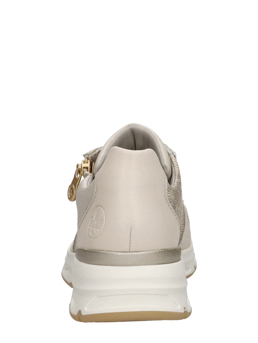 Rieker - Veterschoenen Laag – beige – foto 3 van 4