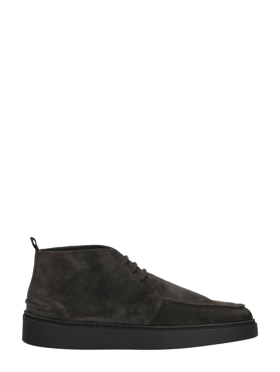 Sub55 - Veterschoenen Hoog – taupe – foto 4 van 4
