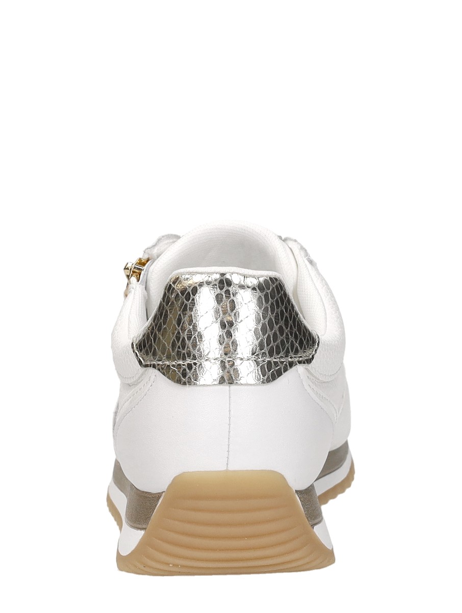 Tamaris Wide Fit - Veterschoenen Laag – wit – foto 3 van 4