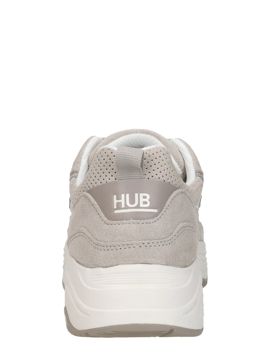 HUB Glide damessneaker beige