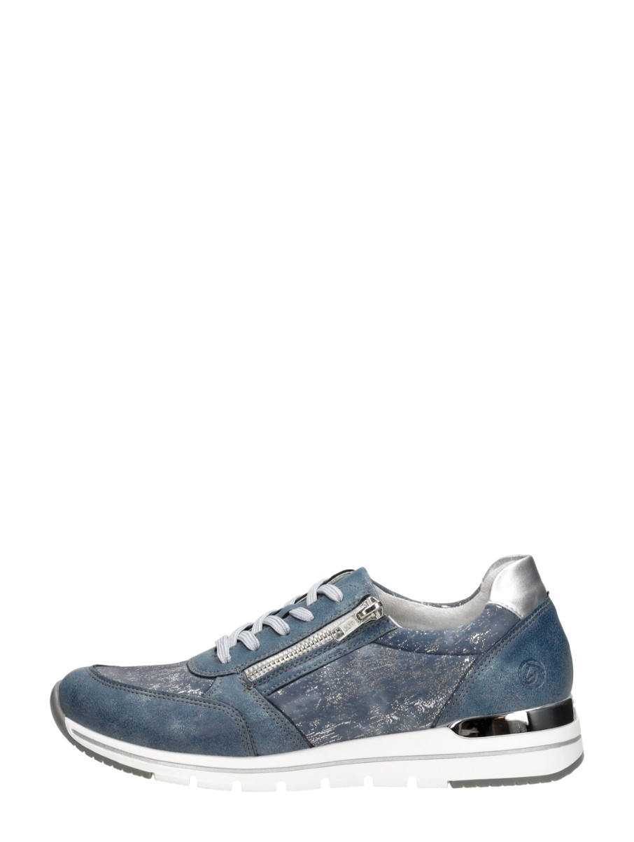 Remonte Veterschoenen Laag – Licht blauw