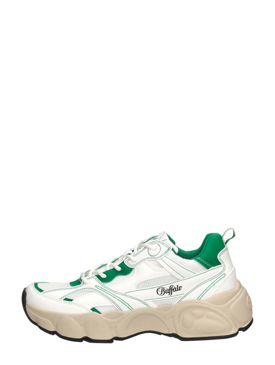 Buffalo damessneaker wit