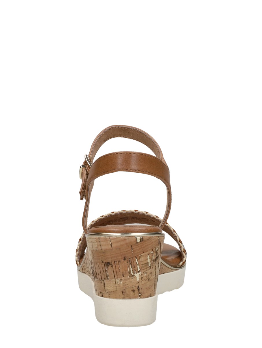 Tamaris - Sandalen Hak – cognac – foto 3 van 4