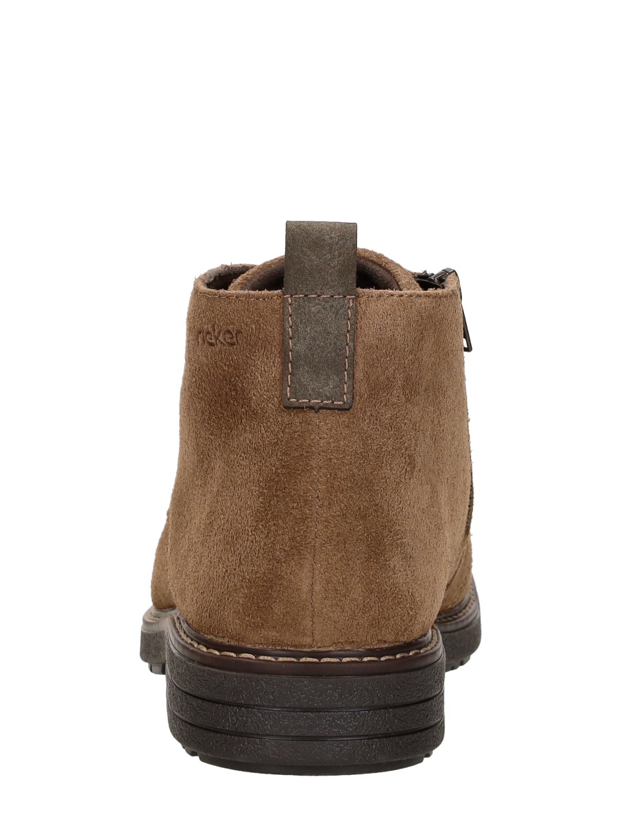 Rieker - Veterschoenen Hoog – cognac – foto 3 van 4