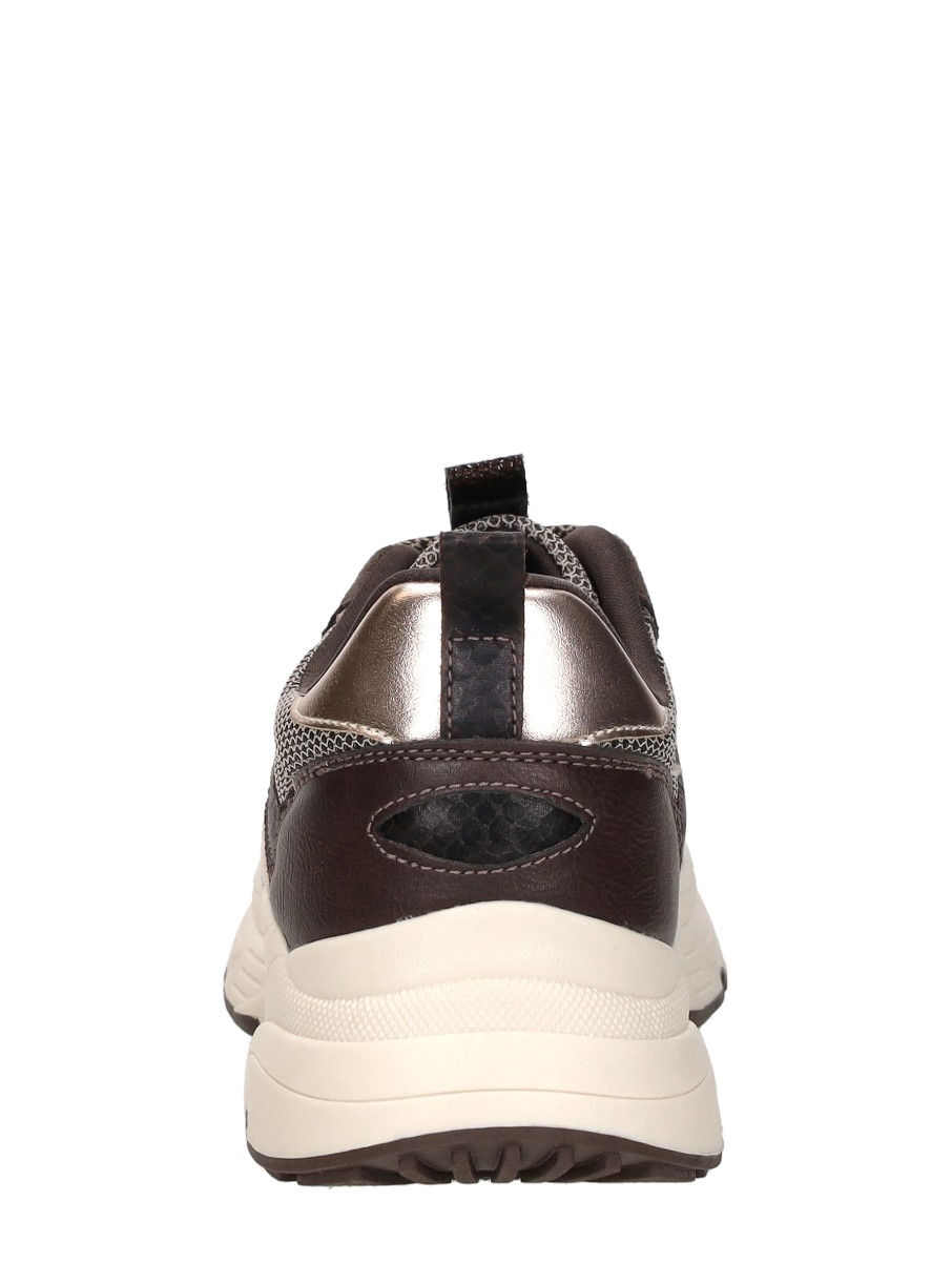Sub55 - Sneakers Laag – donkerbruin – foto 3 van 4