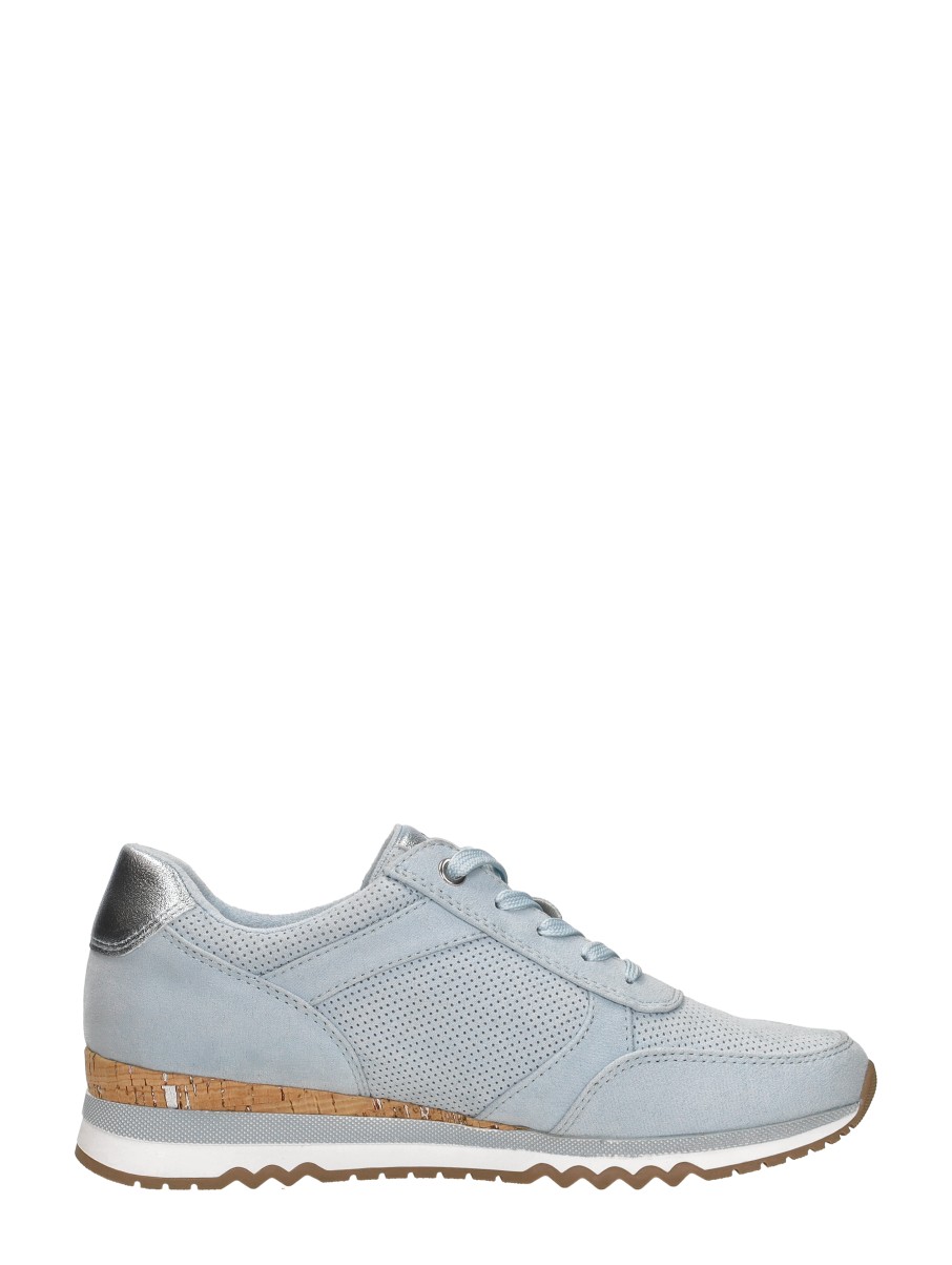 Marco tozzi - Sneakers Laag – licht blauw – foto 4 van 4