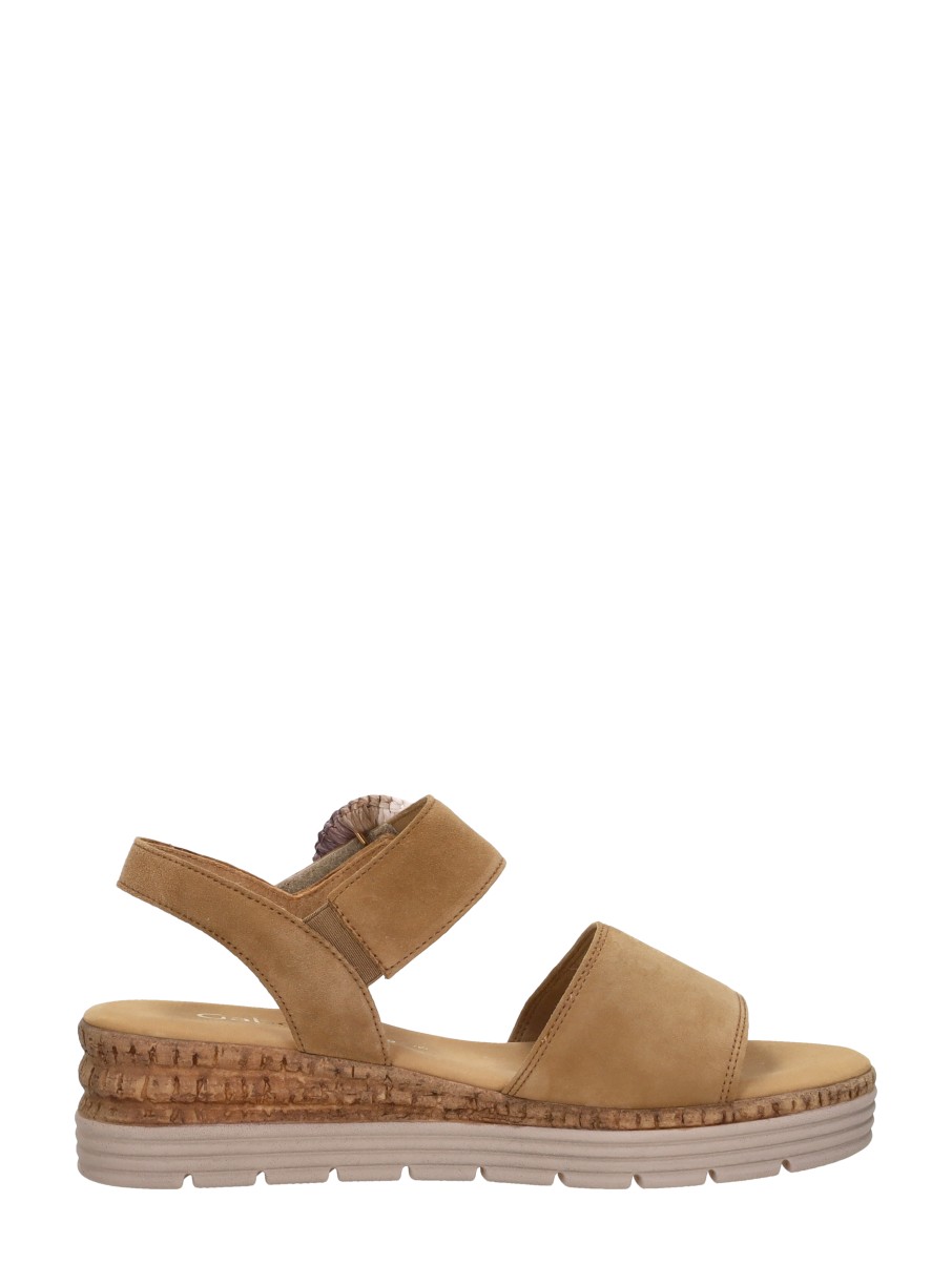 Gabor - Sandalen Plat – cognac – foto 4 van 4