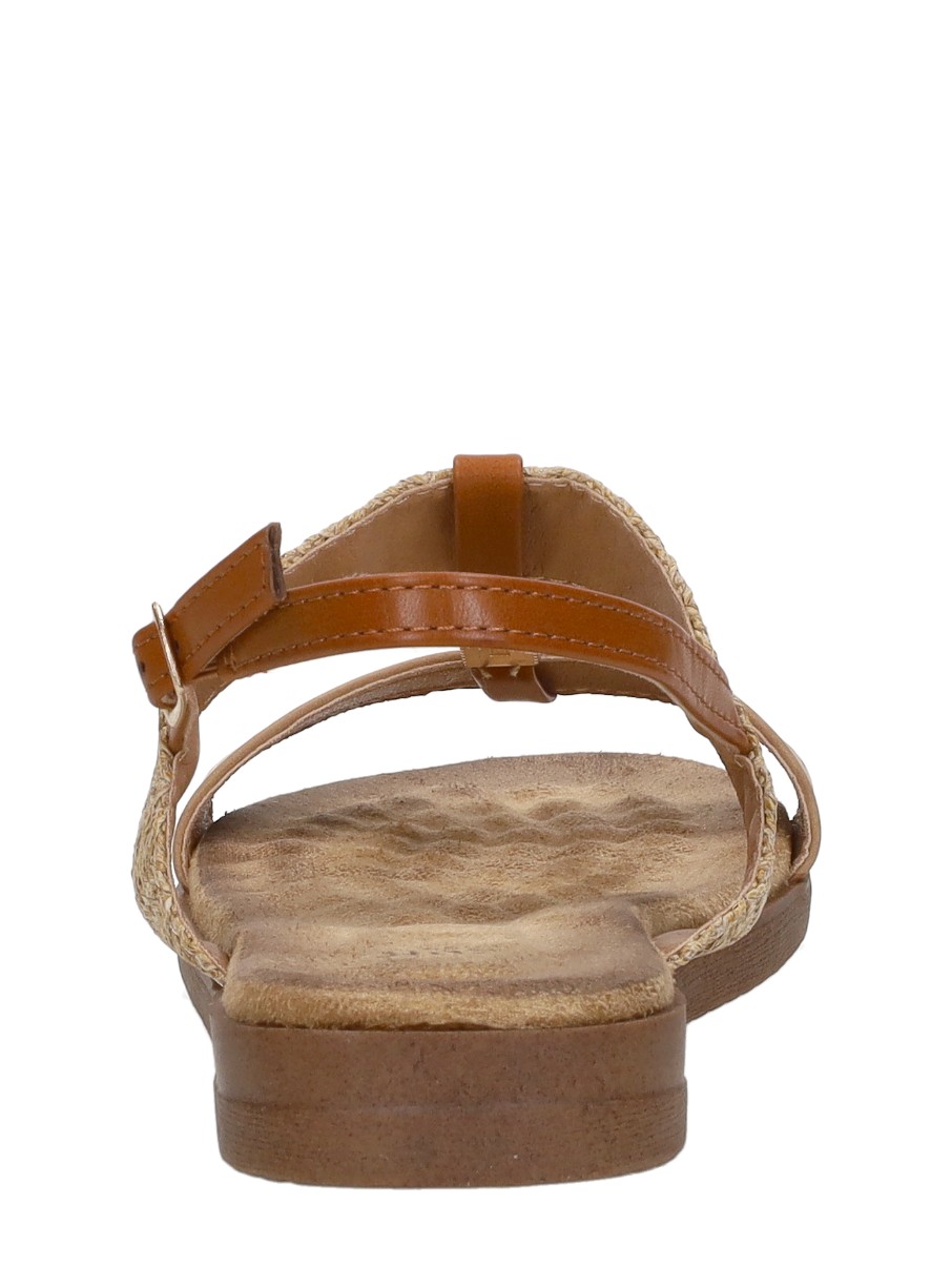 Sub55 - Sandalen Plat – beige – foto 3 van 4