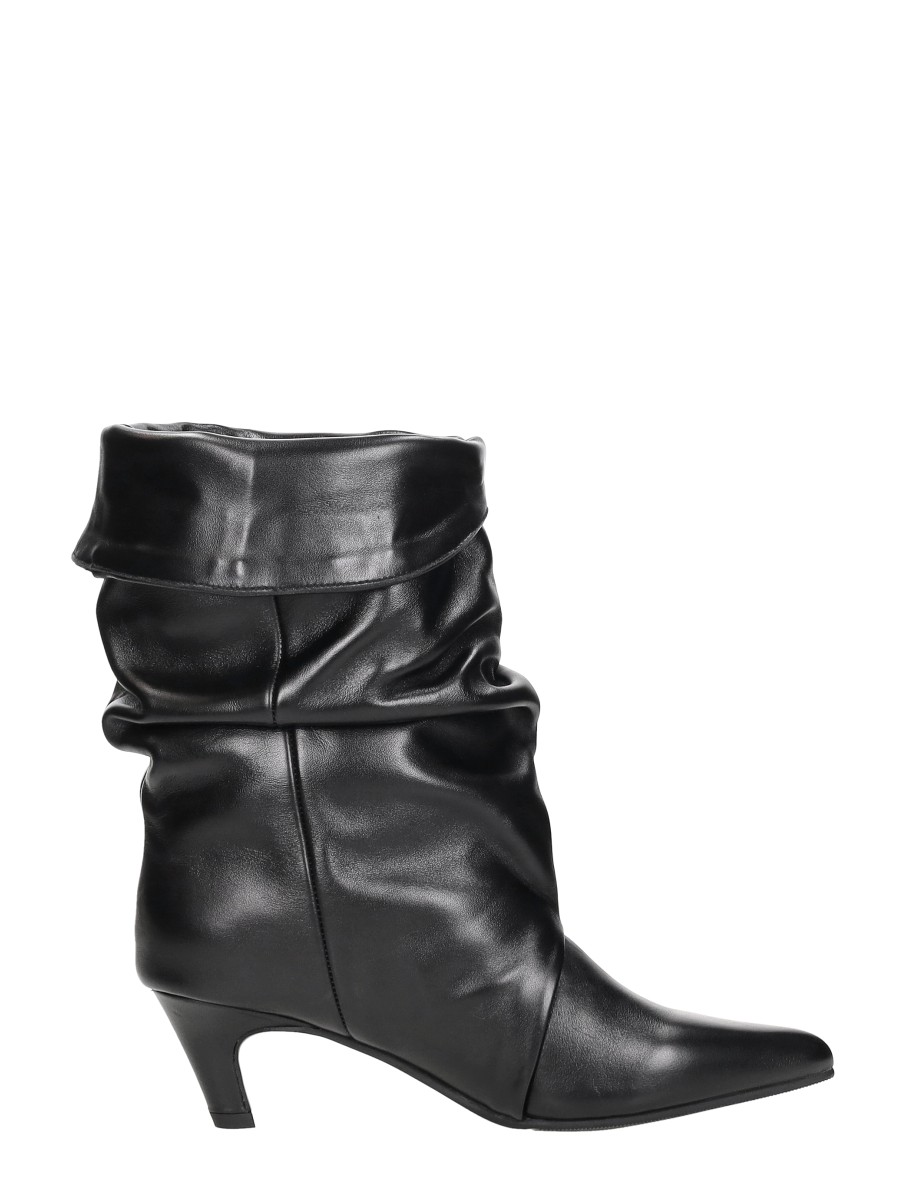 Shoecolate - Enkellaarsjes Hak – zwart – foto 4 van 4