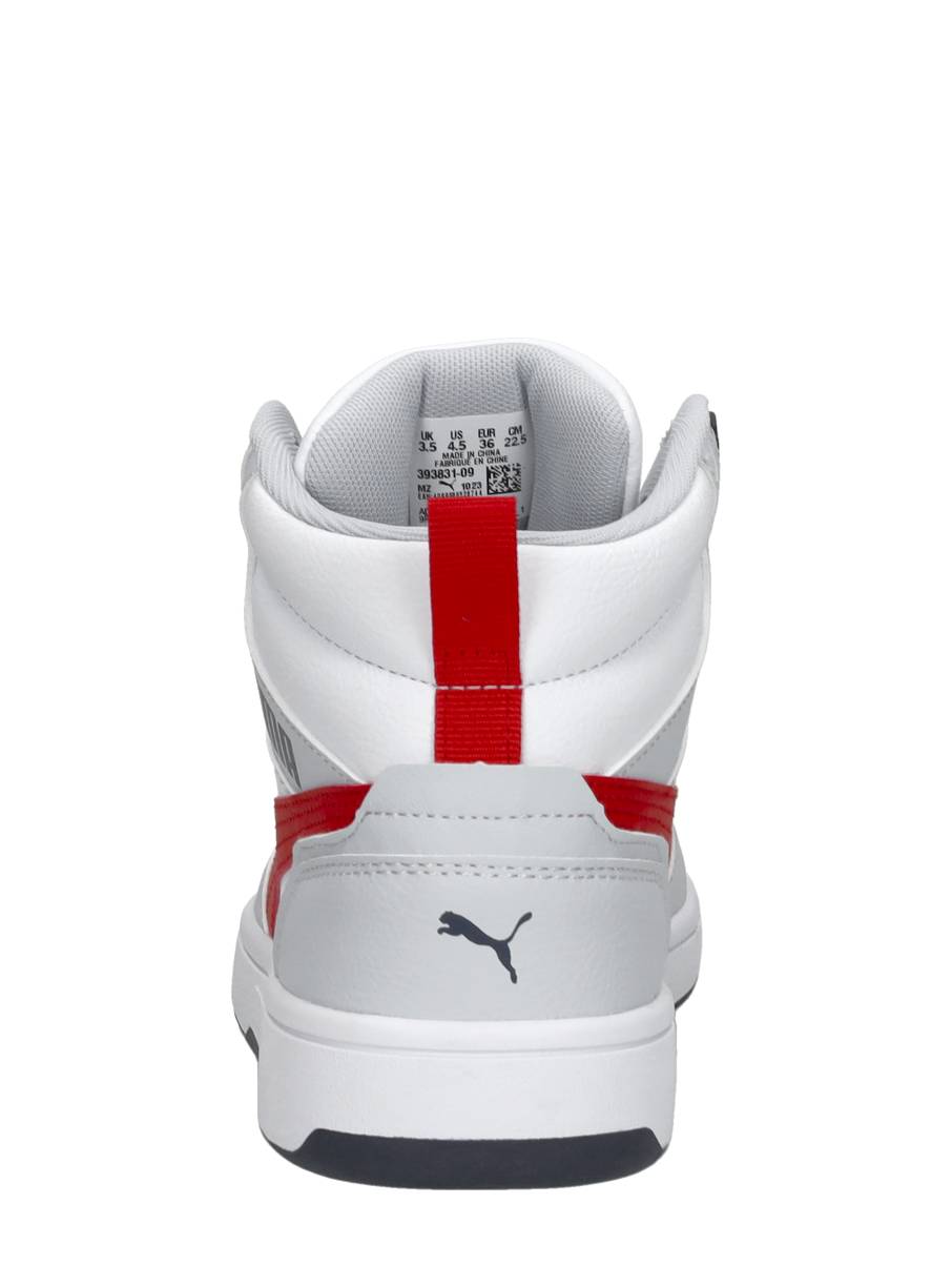 Puma - Puma Rebound V6 Mid Jr Licht Grijs – foto 3 van 4