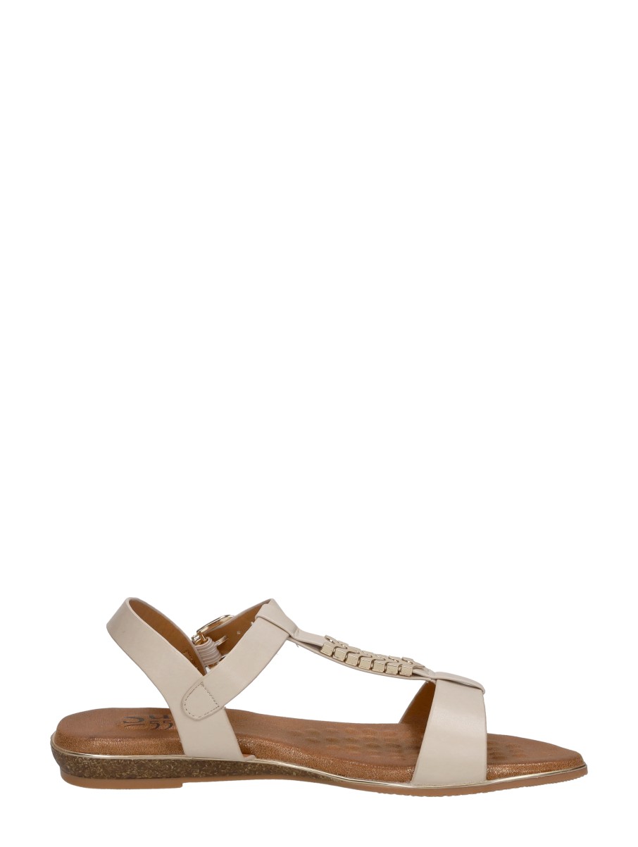 Sub55 - Sandalen Plat – beige – foto 4 van 4