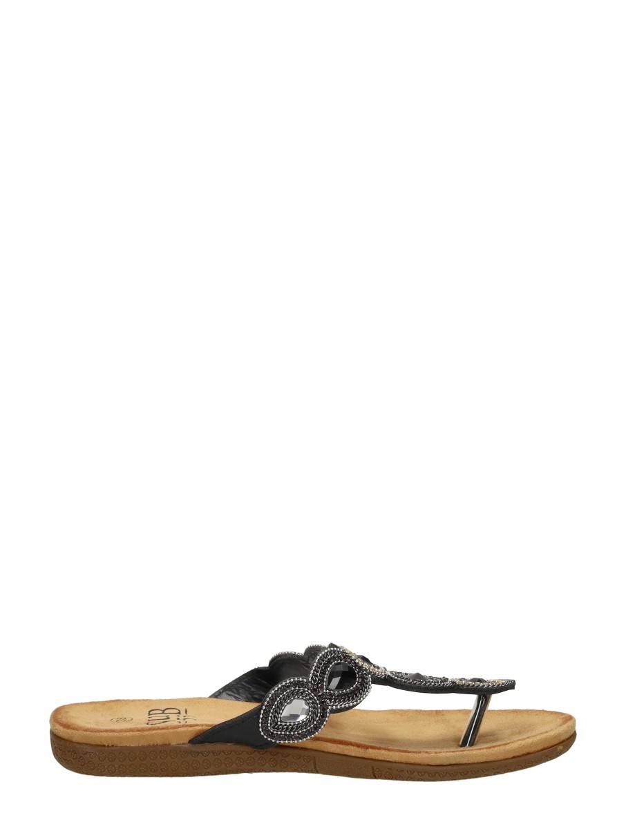 Sub55 - Teenslippers – zwart – foto 4 van 4