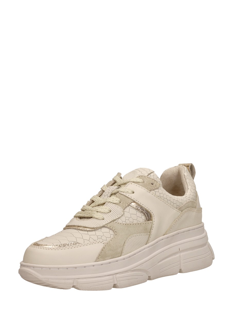 Sub55 - Veterschoenen Laag – beige – foto 2 van 4