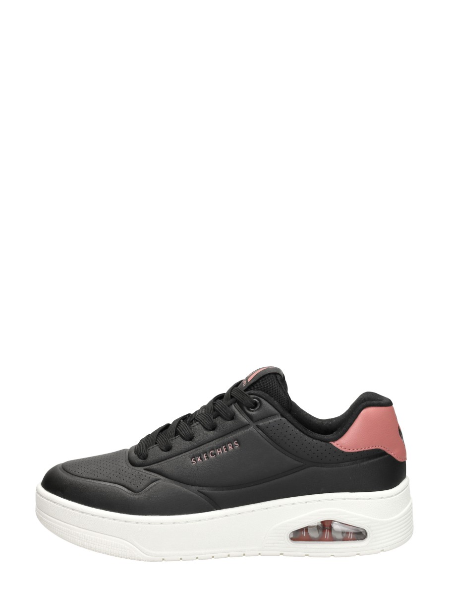 Skechers Uno Court Fast Break Sneakers zwart