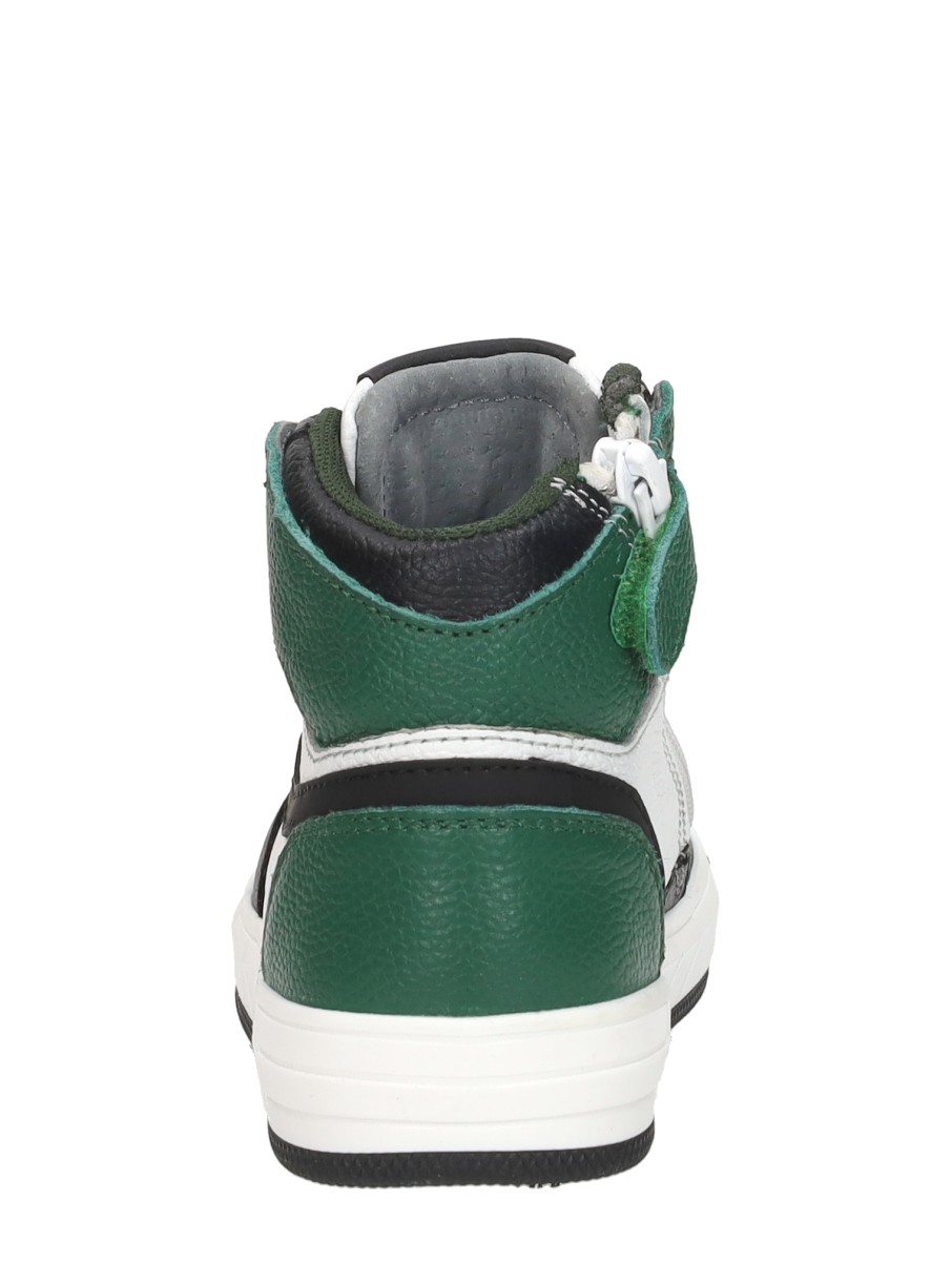 Keq - Veterschoenen Hoog – groen – foto 3 van 4