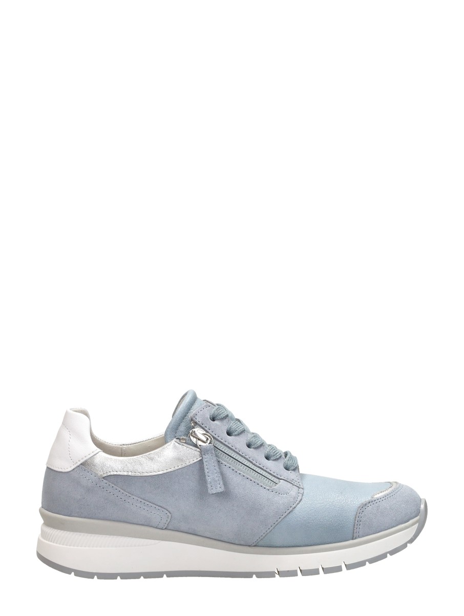 Gabor - Sneakers Laag Met Stretch – licht blauw – foto 4 van 4